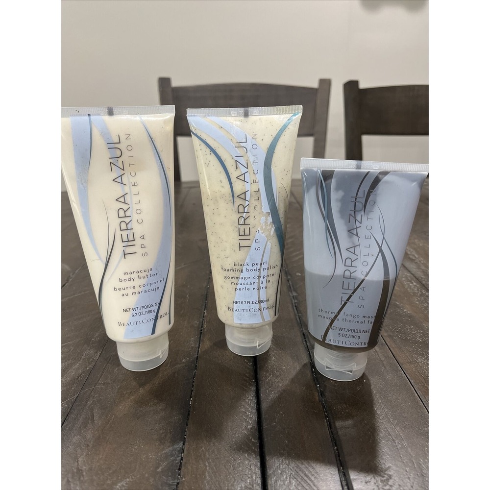 BeautiControl Tierra Azul Spaโ Collection Black Pearl Polish Maracuja Fango Mask